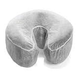 Fitted Disposable Face Rest Covers- Black