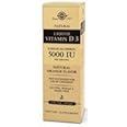 SOLGAR Liquid Vitamin D3 125 mcg (5,000 IU) - 2 fl oz, Pack of 2 - Natural Orange Flavor - Helps Maintain Healthy Bones & Teeth - Immune System Support - Gluten & Dairy Free - 118 Total Servings