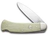 BOKER TREE BRAND White Bone Lock Blade Pocket Knife Knives