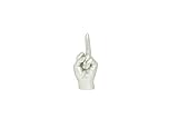 Interior Illusions Plus Middle Finger Tabletop Silver - ii0082s