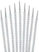 Milli-tie 12 inch LS ZeroHal 100 pack - Clear