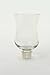 Koyal Wholesale Candelabra Hurricane Glass Shades,3-Inch Clear, Bulk Set of 6 Peg Votive Holders