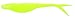 Zoom 056-046-SP 4-Inch Super Fluke Jr. Soft Bait Lure, Set of 10, Chartreuse Pearl