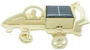 3D Solar Power Energy DIY Kits Wooden Sport Car Children Educational Wood Jigsaw Puzzle Toy