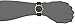 Seiko Men's SNE050 Solar Strap Charcoal Dial Watch