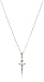 14k Gold-Filled Two-Tone Crucifix Cross Pendant Necklace, 18