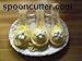 Edible Spoon Cookie Cutter-Create Your Own Weebite Edible Spoons-2x4 Copper Appetizer or Cookie Cutter