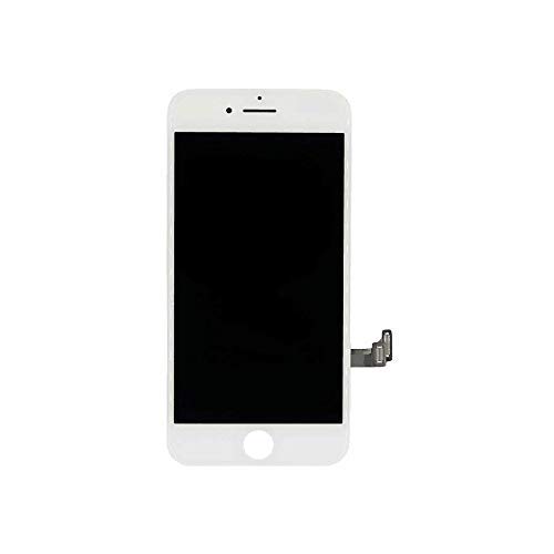 Refurbished 100% Original LCD Display + Touch Screen Assembly with Frame for iPhone 7 Plus White with Tools (iPhone 7 Plus White)
