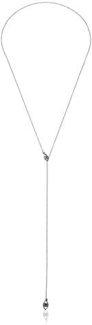 Rebecca Minkoff Silver Evil Eye Lariat Y-Shaped Necklace