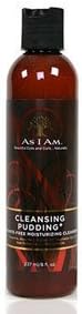 AS I AM Cleansing Pudding Sulfate-Free Moisturizing Cleanser - 237ml by Salon Commodities Ltd