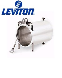 Leviton 49COP-B BU AL COUPLER MATING SP MALE TO FEM ONLY