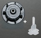 Brunoplast Nivifix tile leveling system Starter Set black for tile thickness 3-12 mm / 0.12-0.47 inch (Paving System, Tile Laying, Tile Installation)