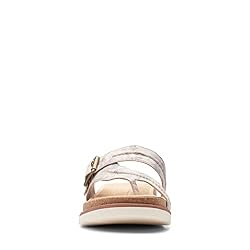 Clarks Brynn Madi Flat Sandal, Sand Interest, 8 Wide