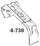 Graber Dauphine Curtain Rod Center Support Bracket (Fits 2 12 Or 4 12Inch Wide Dauphine Rod)