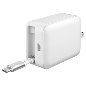多摩電子工業 USB-PD65W 急速充電器 PR-APC265CW (ホワイト)