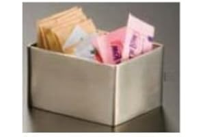 American Metalcraft SSPH4 Stainless Steel Sugar Packet Holder, 2-3/4-Inch, Satin