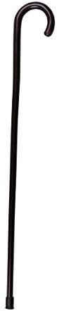 MOPEDIA Wood Stick-Curved Handle and Smooth 92 cm