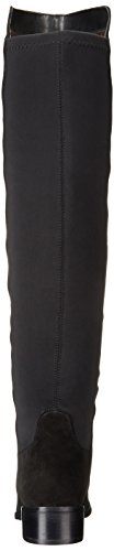 Blondo Women's Velma Waterproof Riding Boot, Black Suede, 5.5 M US