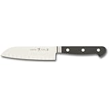 J.A. Henckels International Classic Forged 5-Inch Santoku Knife, Hollow Edge