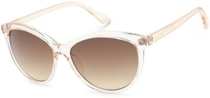 Calvin Klein Women's CK19534S Cat-Eye Sunglasses, Crystal Beige