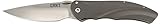 CRKT Argus Assisted Opening Folding Pocket Knife, Plain Edge 7030