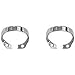 2 pc Rubber Dam Clamp Brinker for incisors and Canines (B4)