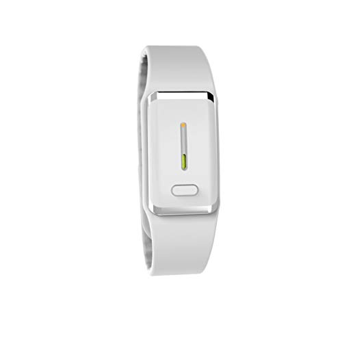 Choosebuy Mosquito Repellent Bracelet, USB Charging Electronic Anti Mosquito Bug Insect Bracelet Wristband Pest Repellr for Child Adult Pregnant Women- Camping, Hiking, Outdoors, BBQs (White)