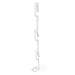 HANGERWORLD Pack of 24 White Plastic Space Saving Multi-Hang Coat Clothes Garment Hanger Connector Hooks - 14.5cm x 2cm