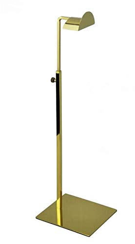 Mirror Gold Stainless Steel Adjustable Metal Bag Handbag Display Rack Stands