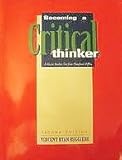 Becoming a Critical Thinker, Ruggiero, Vincent R., 0395772508