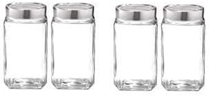 TREANDCARD CUBE JAR 1000ML SET OF 4 PCS