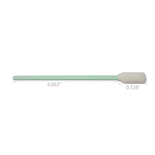 100pc 5â€ Square Foam Tip Cleaning Swab Sponge Sticks for Printer Inkjet Printhead Optical Equipment Optical Lens