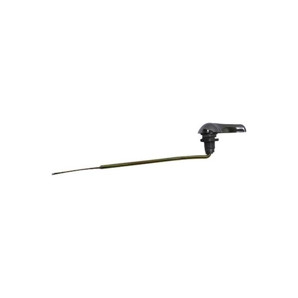Universal Toilet Tank Flush Lever, Chrome Finish Toilet Handle Fits Most Toilets