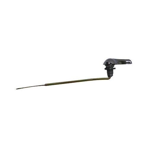 Universal Toilet Tank Flush Lever, Chrome Finish Toilet Handle Fits Most Toilets