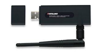 Intellinet Hi-speed USB 2.0 Wireless 150N USB Adapter (524698)