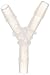 Pivit Oxygen Tubing Y-Connector | Fits 3/16in and 1/4in ID Tubing | Barbed Ends For Secure Leak-Free Connections | Connects 2 Oxygen Sources For Higher Flows | Mobility Without Pulling On Your Cannula