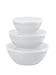 Fit & Fresh Chilled Serving Bowls, Set of 3 Freezable Bowls with Lids (3-Cup, 6.5-Cup, and 10-Cup Capacity), BPA-Free, Perfect for Party, Gathering, Food Storage