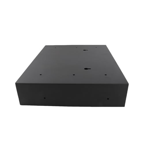 POENVFPO Fingerprint Safe Box Strong Screw/Fastener, Drawer Security Box with Material Portable Steel Home Office Hotel Use. Silent Slide Rail, USB Charging, Versatile