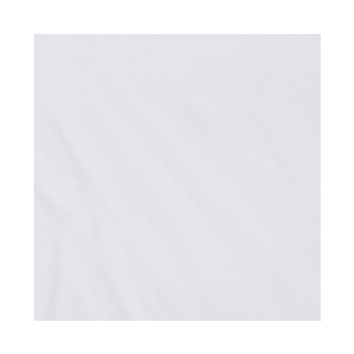Bacati Solid White Crib Fitted Sheet