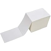 Immuson 4 x 6 Direct Thermal Shipping Labels with Perforations, Label Paper for Thermal Label Printer, Shipping Labels Compatible with Nelko MUNBYN JADENS Phomemo POLONO Rollo Printer,100 Labels