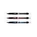 Uni-ball Power Tank Ballpoint Retractable & Fine Ballpoint Pen Rubber Grip Type-0.7mm-black Ink-value Set of 10