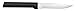 Rada Cutlery Serrated Steak Knife, Made in USA, Black Handle