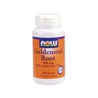 NOW Foods Goldenseal Root 500mg, 100 Capsules