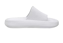 Cushionaire Women's Feather recovery slide sandals