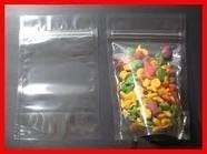 250 CRYSTAL CLEAR 4 Mil 7" x 12" Ziplock Stand Up Pouches FDA 16oz/500g