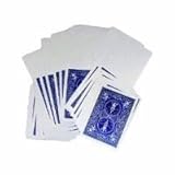 Blank Face Cards (Bicycle) - blue
