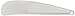 Chef Craft Select Plastic Viennese Baking Spatula, 9.25 inches in Length, White