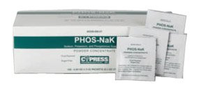 [Itm] 100/box [Acsry To]: EACH PACKET CONTAINS: POTASSIUM 280MG, SODIUM 160MG, PHOSPHORUS 250MG