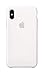 Apple iPhone X Silicone Case - White