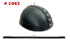 shubanditcompanyllc Motorcycle Helmets Streetbike H&d Harley Parts Helmet Mohawks Spike Strips Mohawk Helmet Not Included - Thumbnail 3